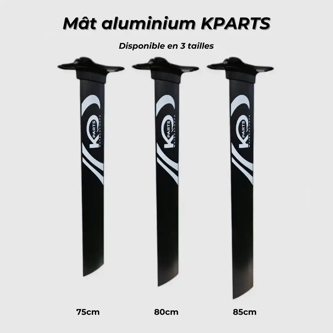 Mât Aluminium KPARTS - PACK COMPLET - Multi-compatible
