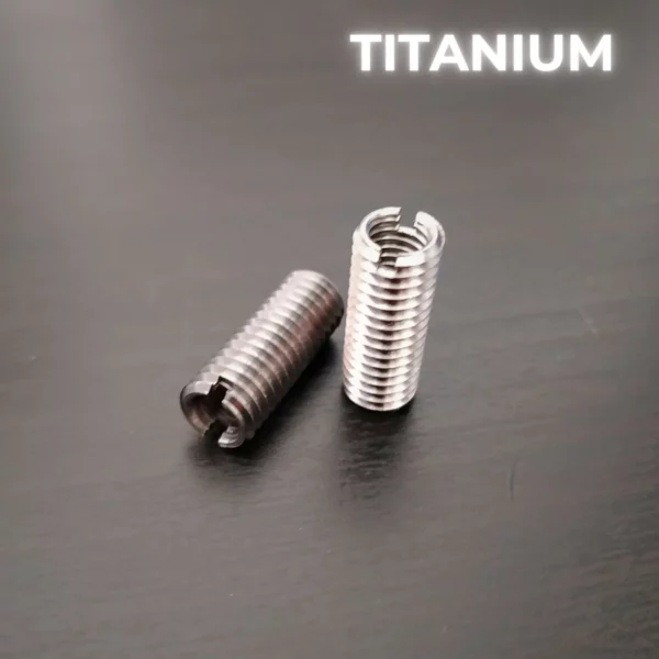 2x Reducteurs de diamètre M6 to M8 - 20mm - Titane