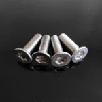 4 M6X20 screws - A4 stainless steel - T30