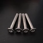 4 M6X40 screws - A4 stainless steel - T30