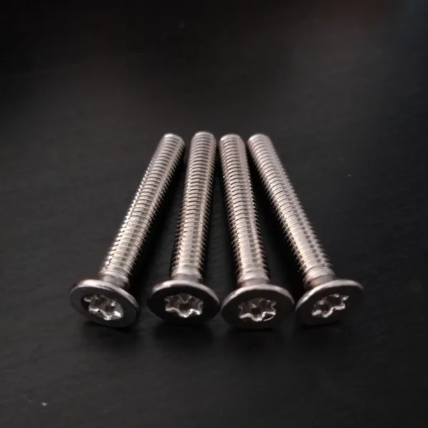 4 vis M6X40 - Inox A4 - T30