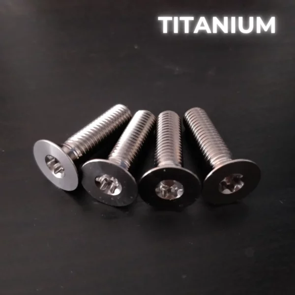 4 vis M8X30 - TITANE GR5 - T40