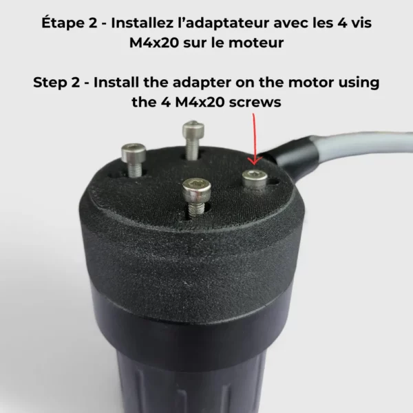 Adaptateur de POD KPARTS pour moteur FoilDrive® V2