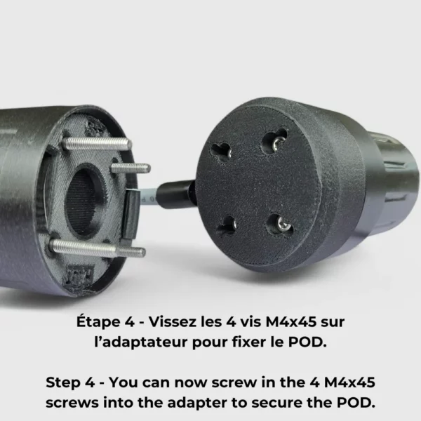 Adaptateur de POD KPARTS pour moteur FoilDrive® V2