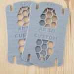 GONG CARBON V2 Plate – Rake shims for WINGFOIL