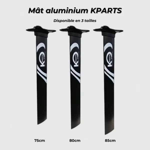 Mât Aluminium KPARTS - PACK COMPLET - Multi-compatible