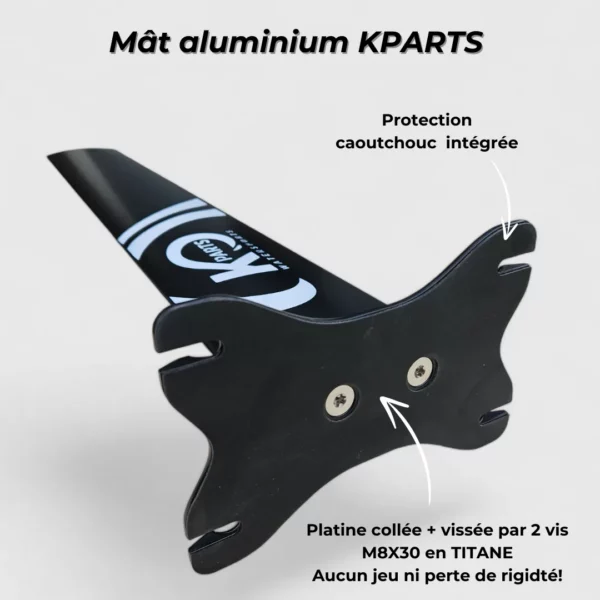 Mât Aluminium KPARTS - PACK COMPLET - Multi-compatible