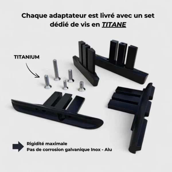Mât Aluminium KPARTS - PACK COMPLET - Multi-compatible