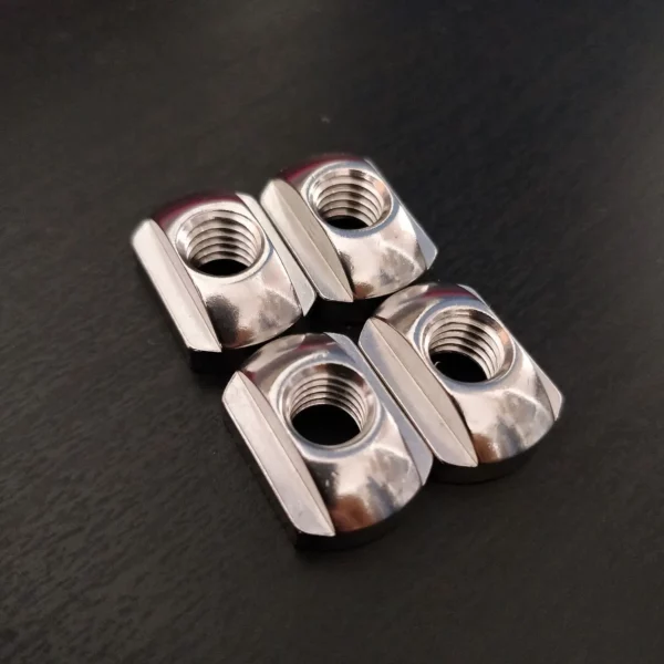 Set de 4 T-nuts - Inox A4 - M8