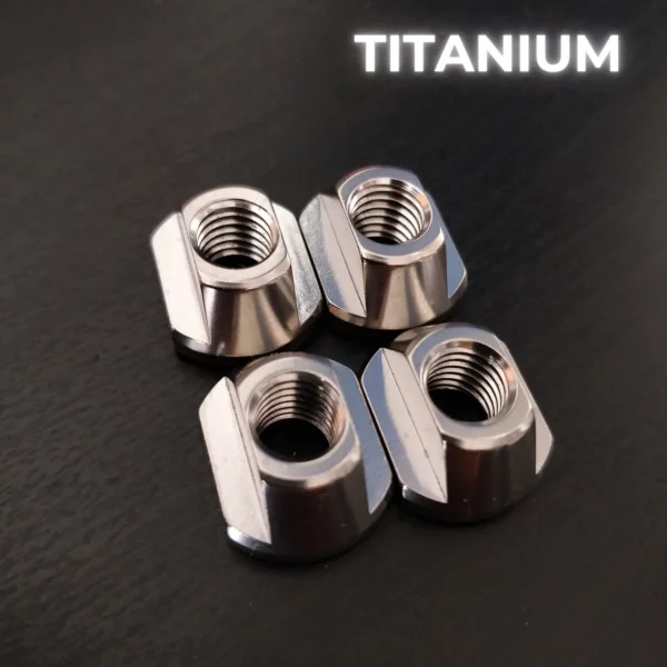 Set de 4 T-nuts - Titane GR5 - M8