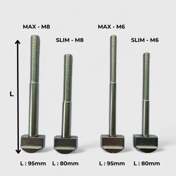 Set de vis custom pour FoilDrive® - INOX A4