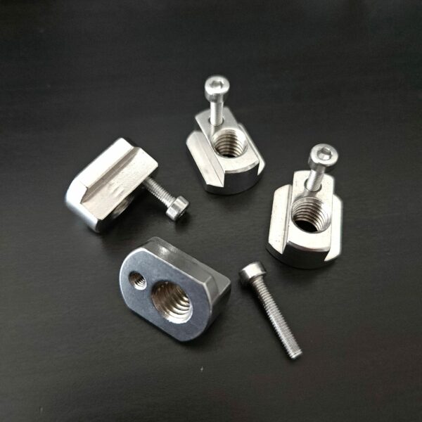 Set of 4 Locking T-nuts - A4 Stainless steel - M8 - Image 3