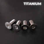4 screws M8X20 – TITANIUM GR5 – T40