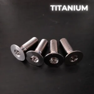 4 tornillos M8x25 - TITANIO GR5 - T40