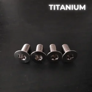 4 vis M6X14 - TITANE GR5 - T30